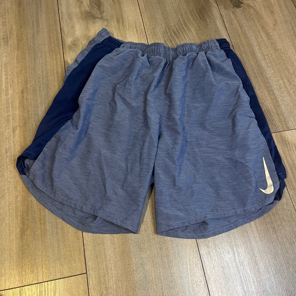 Nike Dri Fit Running Shorts Blue Athletic Gym Mens Small Bin‎ G-201